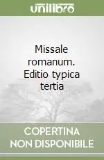 Missale romanum. Editio typica tertia Affare