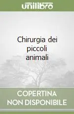 Vendita Finale Chirurgia dei piccoli animali