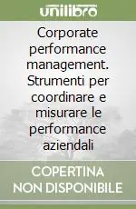 Pagamento Sicuro Corporate performance management. Strumenti per coordinare e misurare le performance aziendali