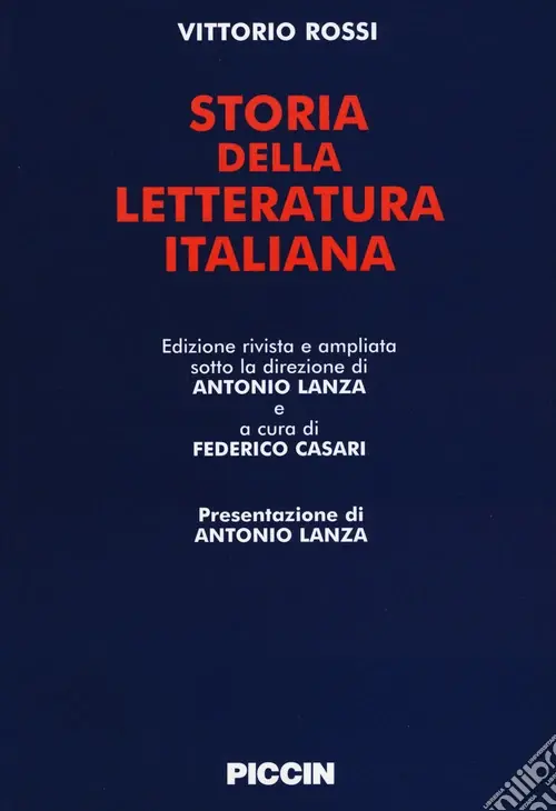 Non Perdere Storia della letteratura italiana