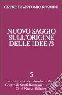 Compra Online Nuovo saggio sull‘origine delle idee. Vol. 3