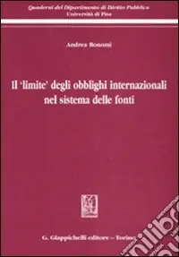 Prezzo Di Fabbrica Il «limite» degli obblighi internazionali nel sistema delle fonti