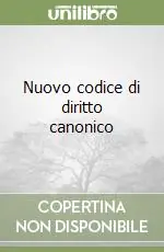 Nuovo codice di diritto canonico Nuovo Arrivo