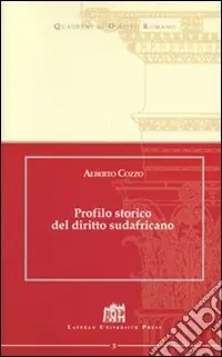 Profilo storico del diritto sudafricano Più Venduto
