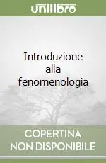 Introduzione alla fenomenologia Subito Disponibile