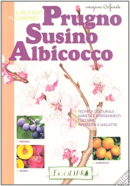 Sconto Frutteto in giardino. Prugno, susino, albicocco