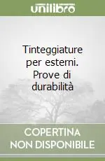 Scelto Dai Clienti Tinteggiature per esterni. Prove di durabilità