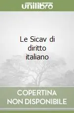 Bestseller Le Sicav di diritto italiano