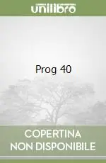 Prog 40 Subito Disponibile