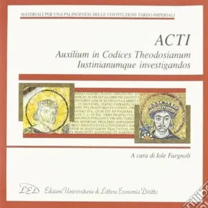 Prezzo Di Fabbrica ACTI. Auxilium in codices theodosianum lustinianumque investigandos. CD-ROM