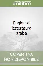 Pagine di letteratura araba Economico