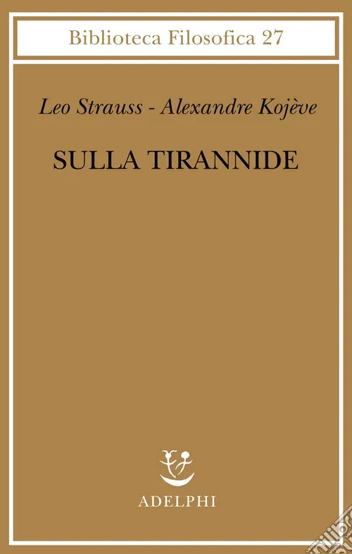 Sulla tirannide Professionale