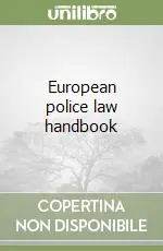 European police law handbook Promo Stagionale