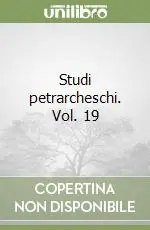 Studi petrarcheschi. Vol. 19 Più Venduto
