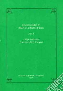 Lecture notes on analysis in metric spaces Novità