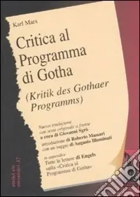 Sconto Critica del programma di Gotha. Testo tedesco a fronte