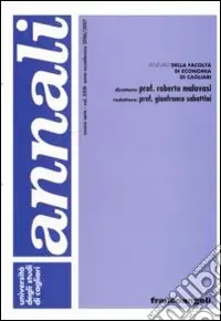 Must-Have Annali della Facoltà di economia di Cagliari. Vol. 23 Anno accademico 2006-2007