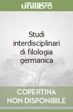 Studi interdisciplinari di filologia germanica Sconto