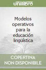 Modelos operativos para la educación lingüística Prezzo Basso