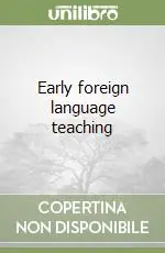 Miglior Prezzo Early foreign language teaching