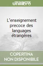 Acquista Ora L‘enseignement precoce des languages étrangères