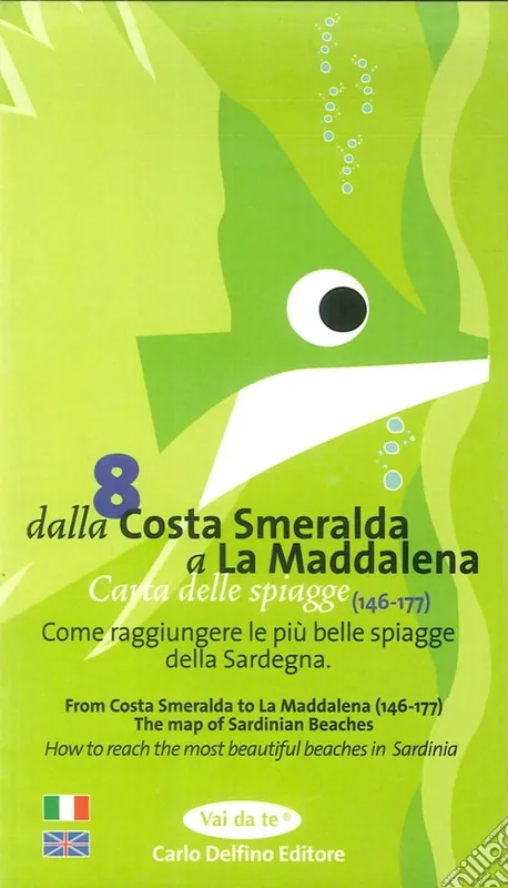 Carta delle spiagge della Sardegna.Dalla Costa Smeralda a La Maddalena Compra Adesso
