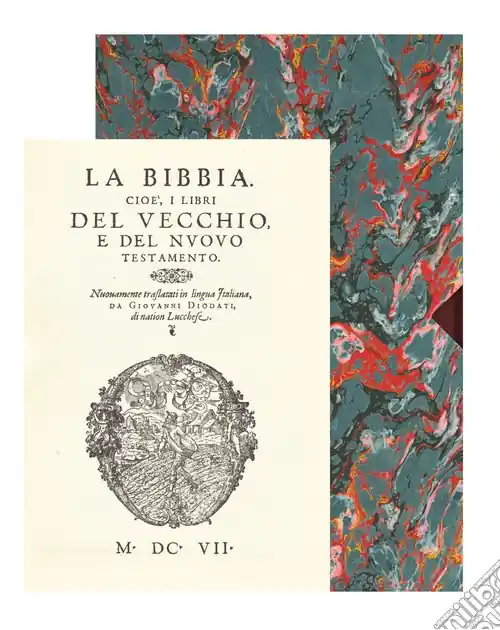Scelto Dai Clienti La Sacra Bibbia ossia l‘Antico e il Nuovo Testamento tradotti da Giovanni Diodati (rist. anast. Ginevra, 1641). Con Fascicolo