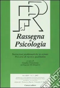 Ultime Pezzi Rassegna di psicologia (2007). Vol. 3
