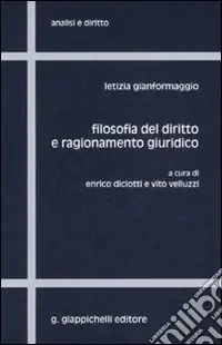 Compra Oggi Stesso Filosofia del diritto e ragionamento giuridico