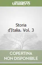 A Buon Prezzo Storia d‘Italia. Vol. 3