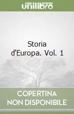 Storia d‘Europa. Vol. 1 Scelto Dai Clienti