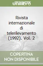 Esclusivo Rivista internazionale di telerilevamento (1992). Vol. 2