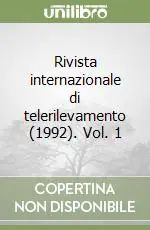 Compra Online Rivista internazionale di telerilevamento (1992). Vol. 1
