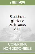 Non Perdere Statistiche giudizirie civili. Anno 2000