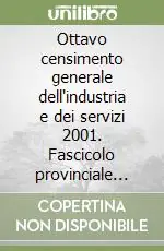 Ottavo censimento generale dell‘industria e dei servizi 2001. Fascicolo provinciale Messina Promo Stagionale