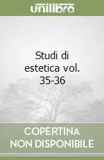 Studi di estetica vol. 35-36 Prezzo Di Fabbrica
