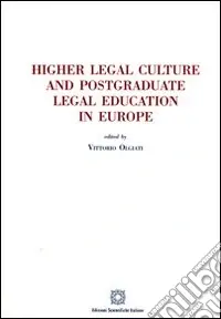 Pagamento Sicuro Higher legal culture and postgraduate legal education in Europe