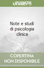 Note e studi di psicologia clinica Popolare