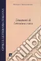 Compra Oggi Stesso Lineamenti di letteratura critica