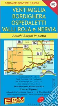 Economico IM 3 Imperia, Ventimiglia, Pigna, alta via dei monti liguri 1 25.000