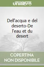 Offerta Del Giorno Dell‘acqua e del deserto-De l‘eau et du desert