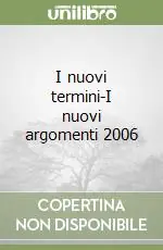 Di Tendenza I nuovi termini-I nuovi argomenti 2006