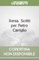 Promozione Xenia. Scritti per Pietro Carriglio