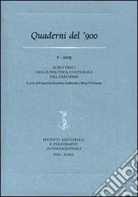 Scrittrici nella politica culturale del fascismo Solo Oggi
