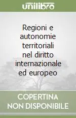 Prezzo Conveniente Regioni e autonomie territoriali nel diritto internazionale ed europeo