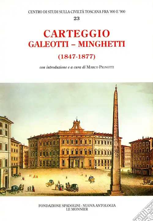 Carteggio (1847-1877) Occasione