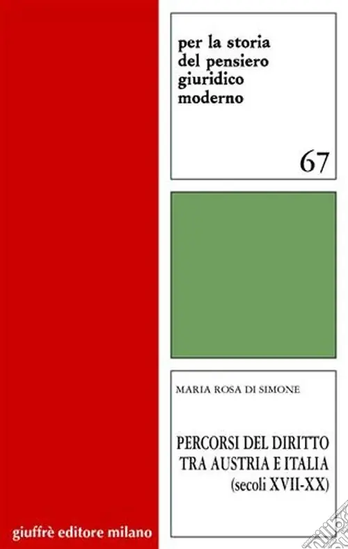 Affare Percorsi del diritto tra Austria e Italia (secoli XVII-XX)