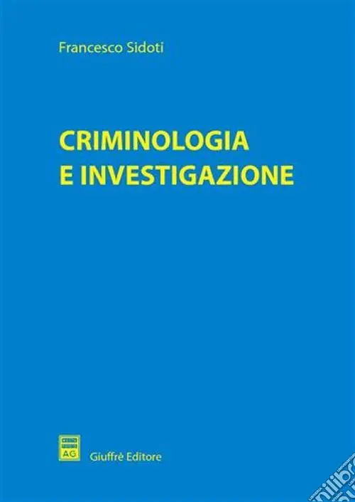 Criminologia e investigazione Professionale