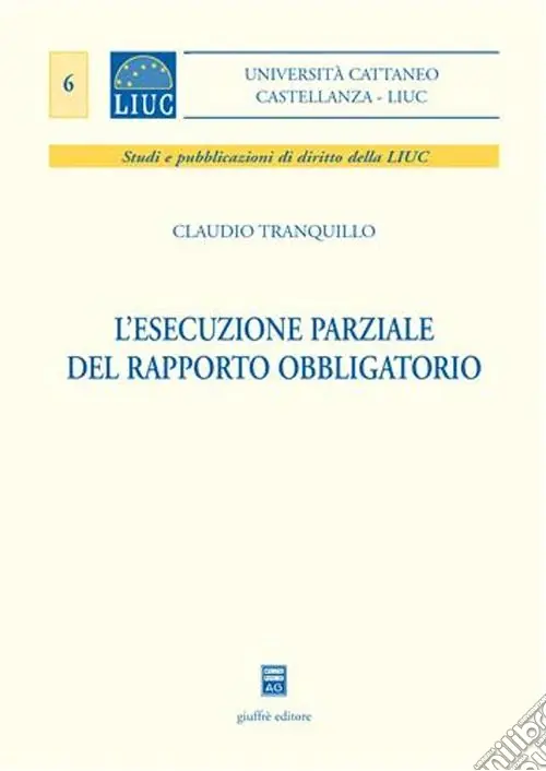 Ordina Subito L‘esecuzione parziale del rapporto obbligatorio