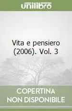 Vendita Finale Vita e pensiero (2006). Vol. 3